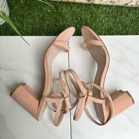 STUART WEITZMAN
Merinda Block Sandals color Poudre (pink) size 9.5 - Picture 10 of 14